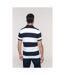 Polo rugby rayé manches courtes Kariban 100% coton-5