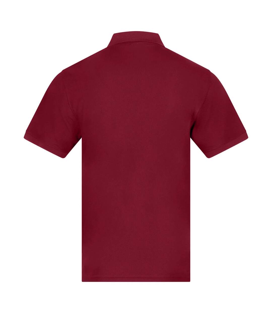 Mens Pro Moisture Wicking Polo Shirt Burgundy PRO RTX-2