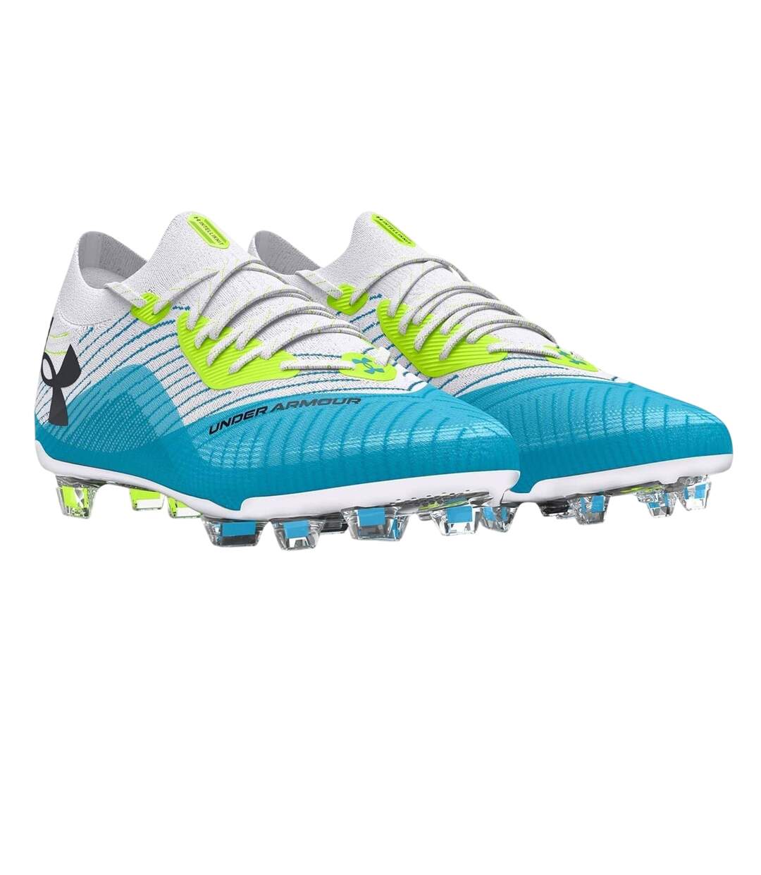 Chaussures De Foot Pour Terrain Ferme Shadow Elite 2.0 Femme Blanc Bleu Vif Under Armour-4