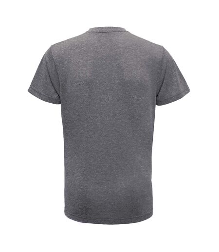 Tri Dri - T-shirt de fitness à manches courtes - Homme (Noir chiné) - UTRW4798