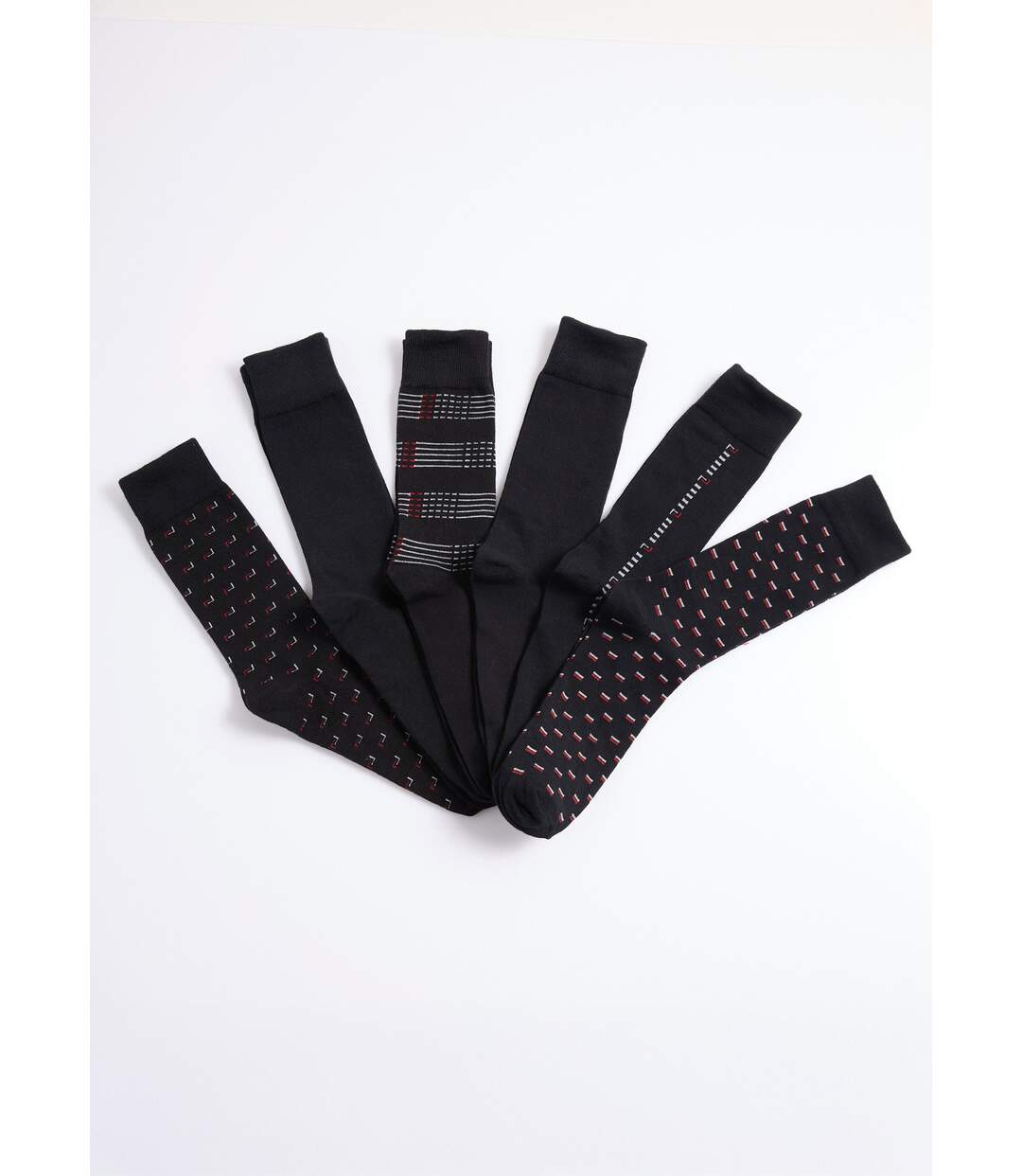 Chaussettes classiques assorties coton-1
