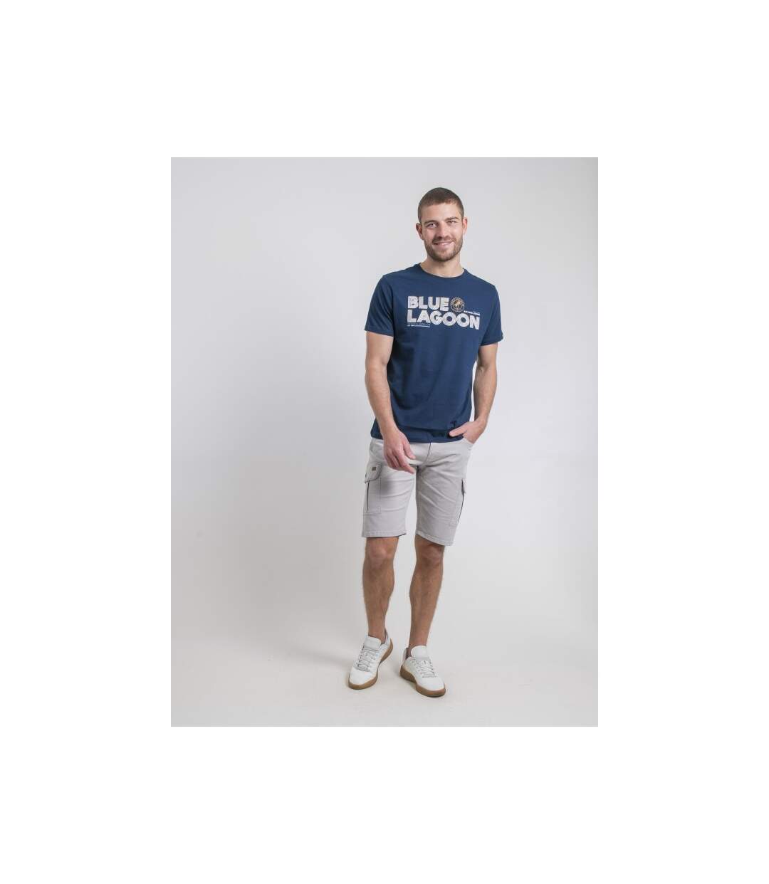 T-shirt col rond pur coton NAPAMIEL-4