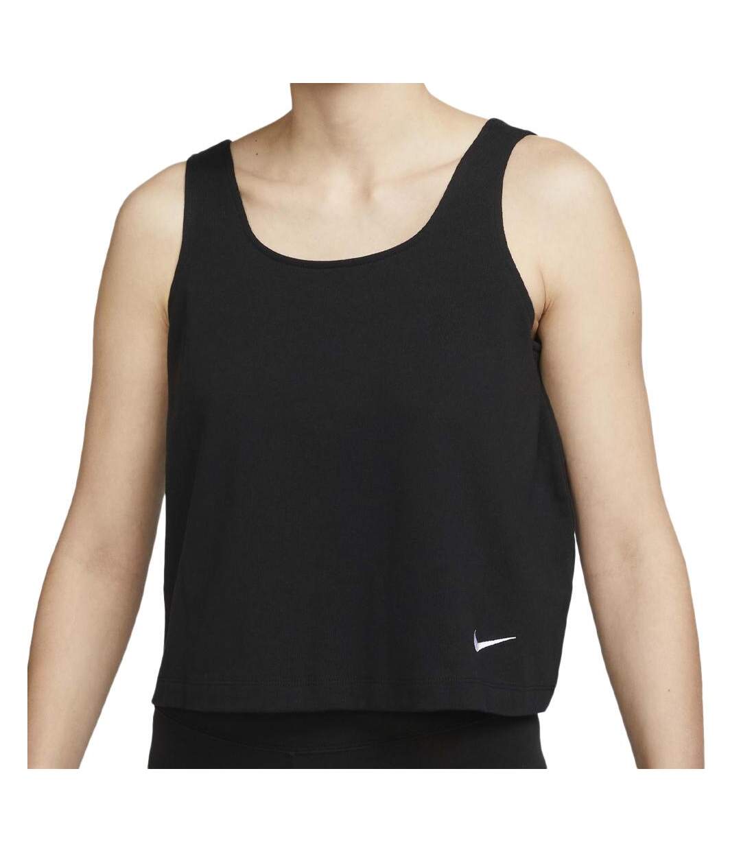 Débardeur Noir Femme Nike Nsw Jrsy - L