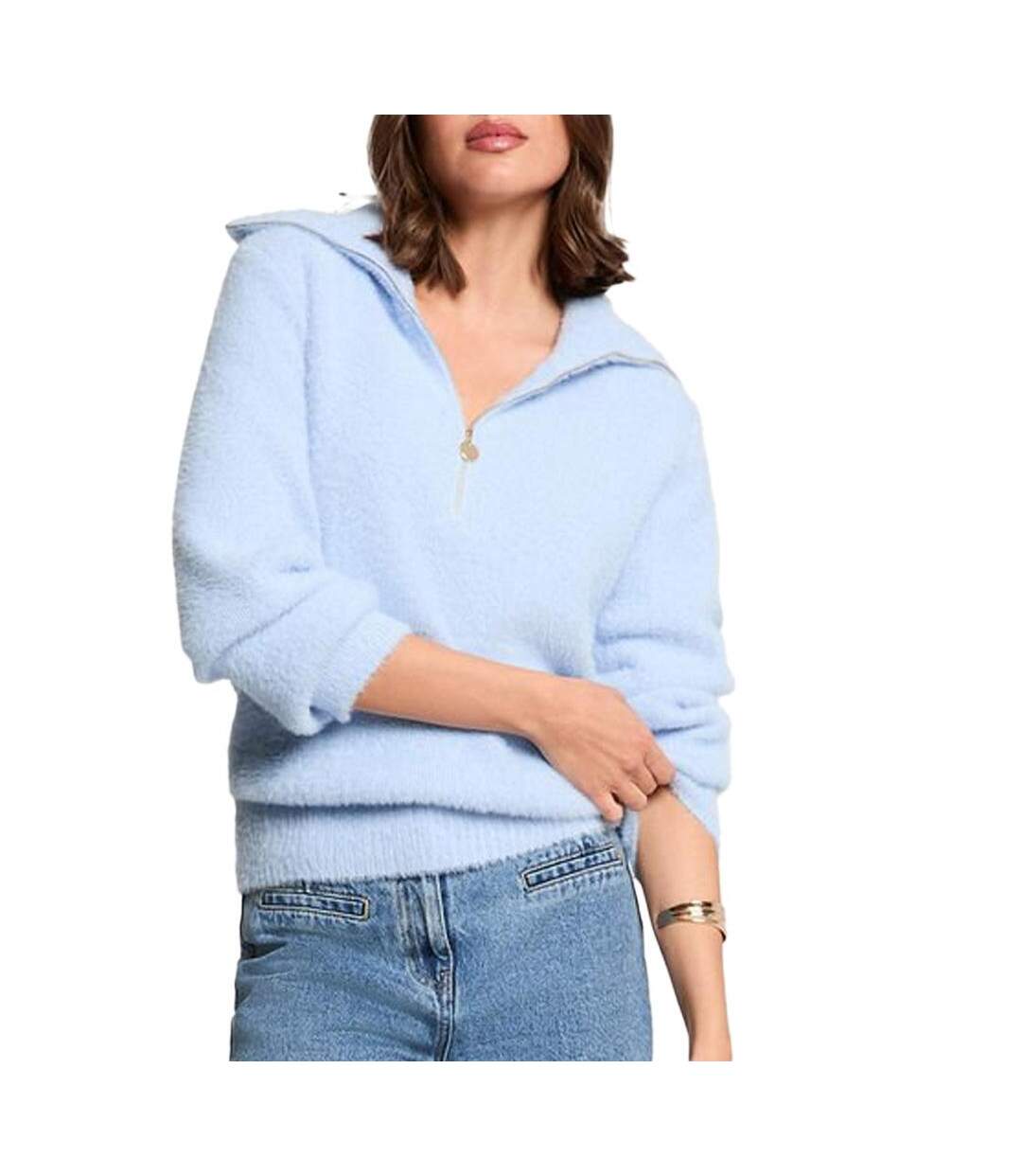 Pull bleu clair femme morgan mnovi-1