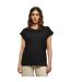 T-shirt Femme Noir Urban Classics-3