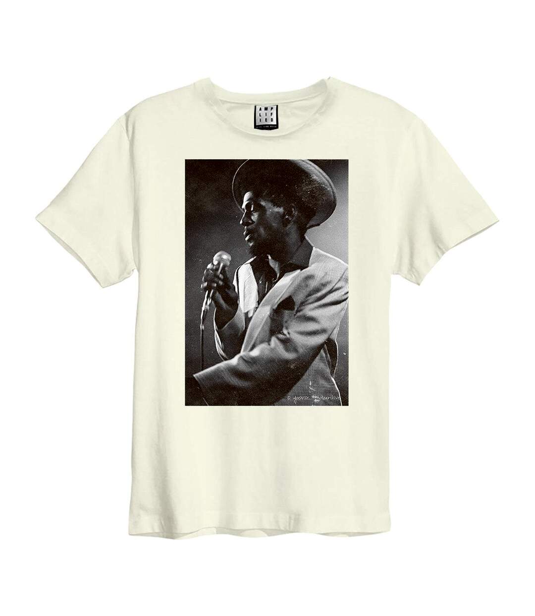 Unisex adult joe wise gregory isaacs t-shirt vintage white Amplified