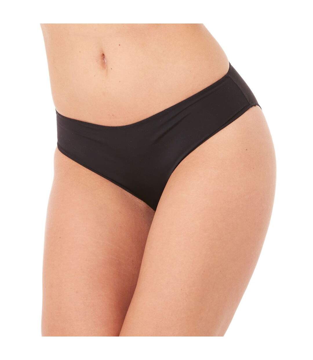 Culotte microfibre noire-1