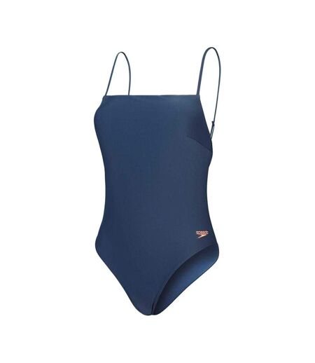 Maillot De Bain 1 Pièce À Bretelles Fines Ajustables Femme Bleu Speedo