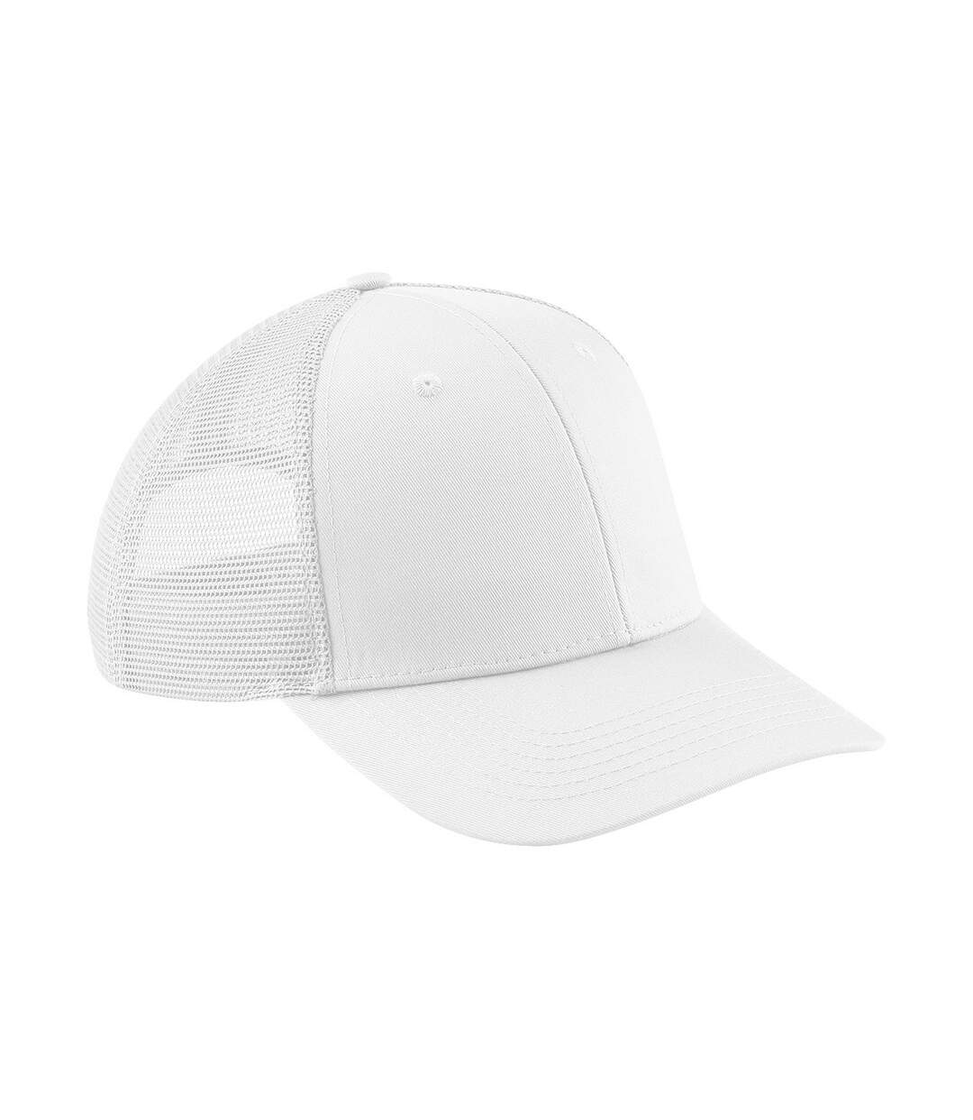 Casquette trucker urbanwear adulte blanc Beechfield-1