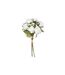 Bouquet de Fleurs 14 Roses 40cm Blanc-1