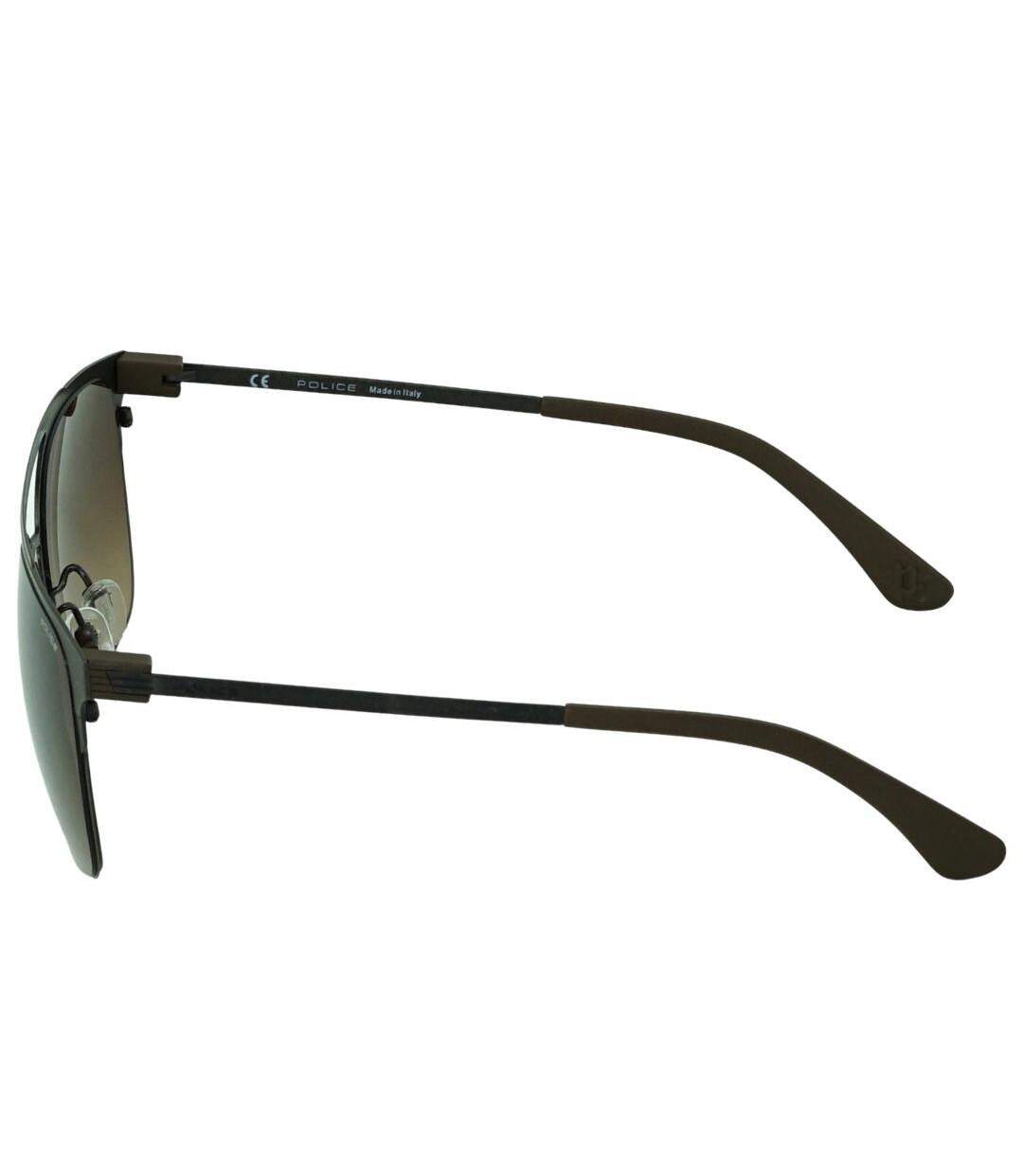 Lunettes De Soleil Spl347m Homme Taille Unique Marron Police-2