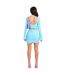 Mini Jupe Femme Bleu Missy Empire-2