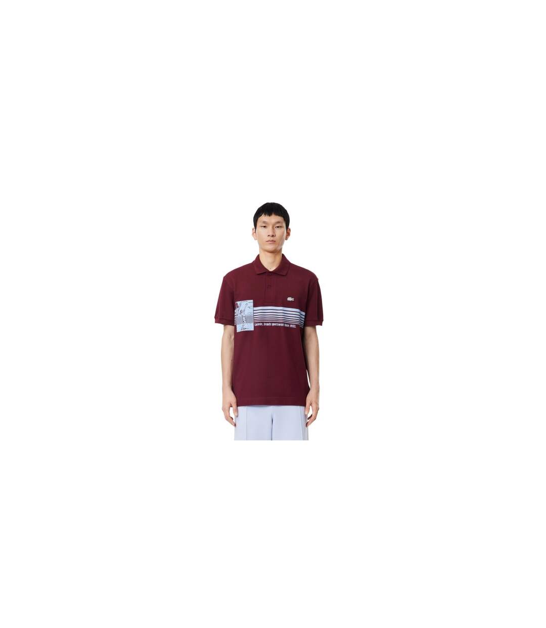 Polo French Made Homme Rouge Lacoste-1