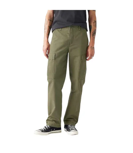 Pantalon À Poches Homme Kaki Foncé Levis