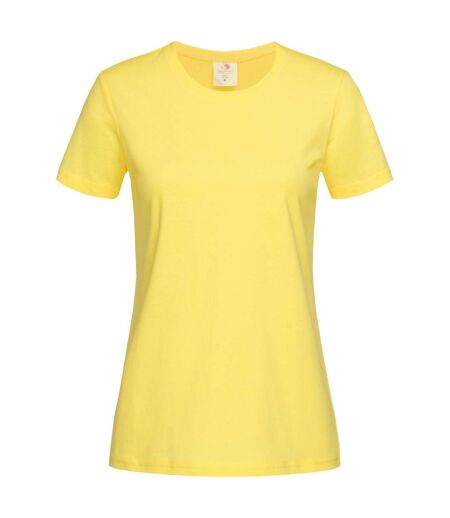 T-shirt Femmes Jaune Stedman
