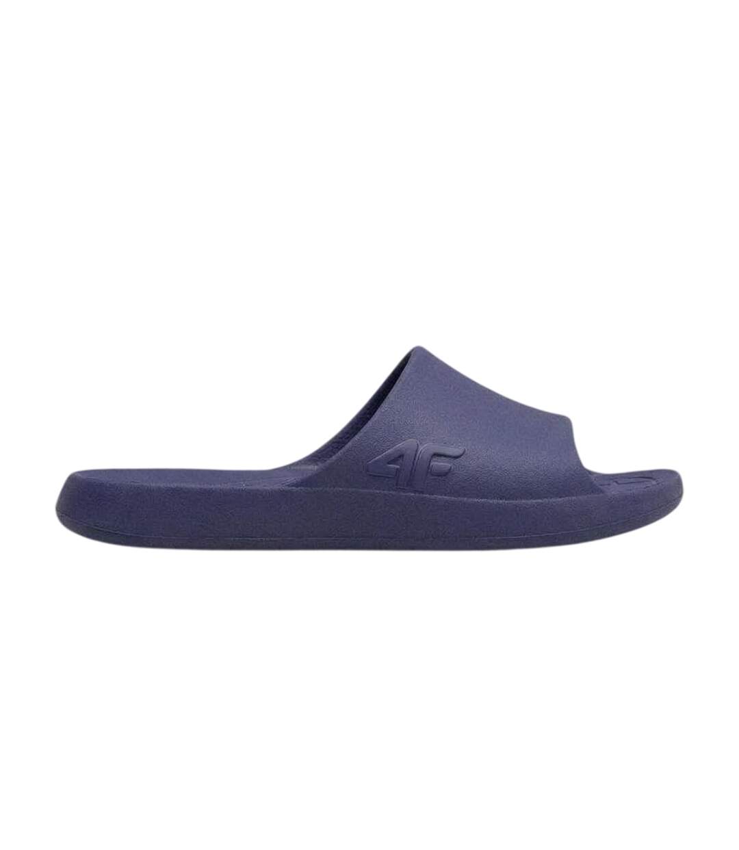Mens Rubber Slides Navy Blue 4F-1