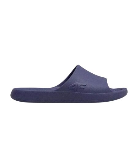 Mens Rubber Slides Navy Blue 4F