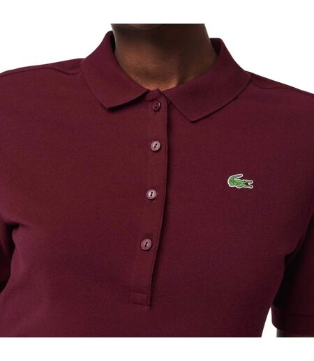 Polo femme rouge Lacoste