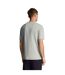 Mens rally tipped t-shirt slate blue Lyle & Scott