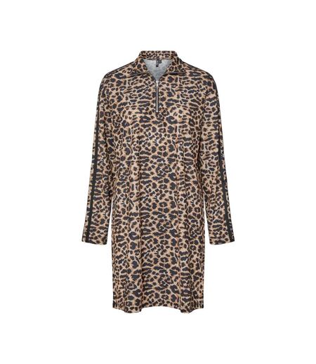 Robe noire/marron femme pieces grace