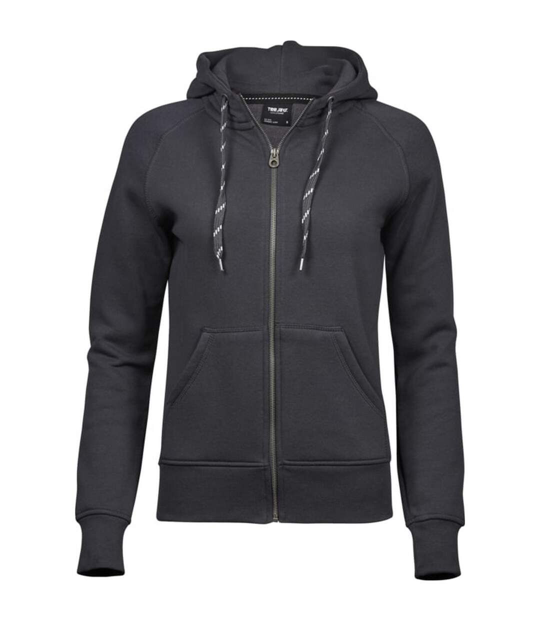 Veste à capuche femme gris foncé Tee Jays