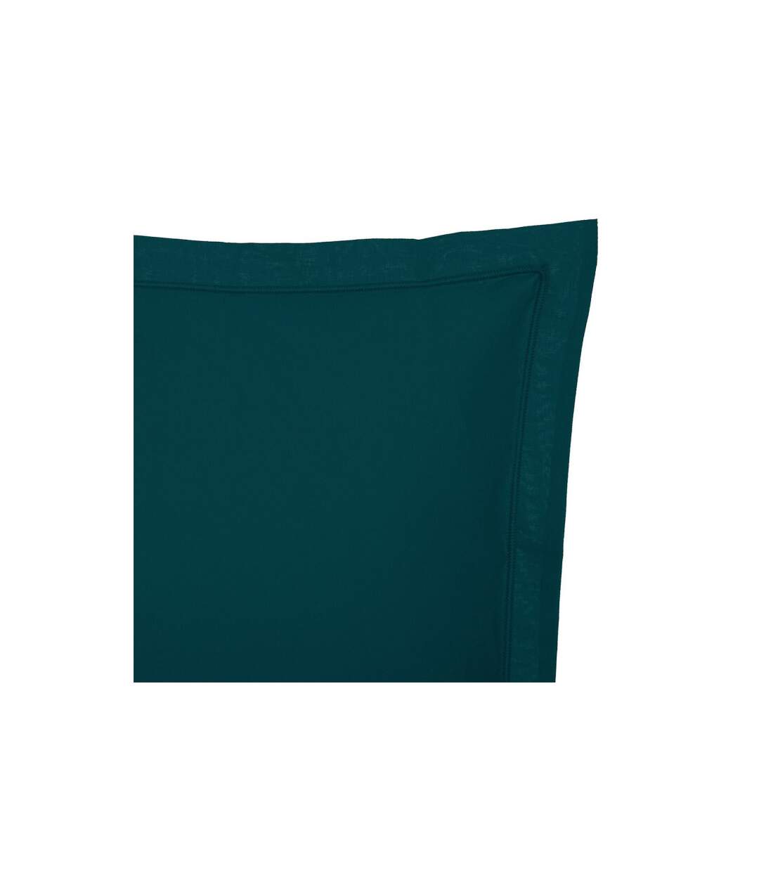 Taie d'Oreiller Percale 63x63cm Bleu Egéen-2