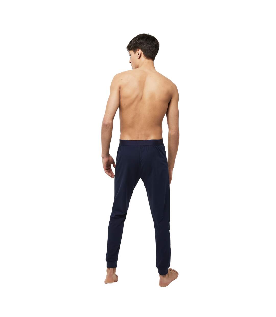 Bas de pyjama homme bleu marine Lacoste-2