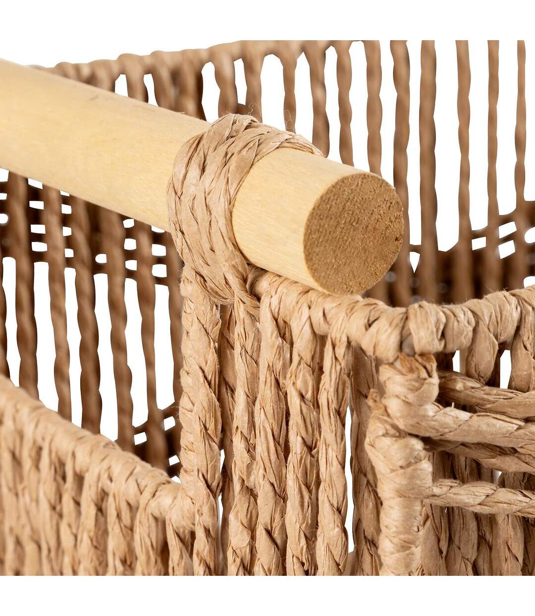 Lot de 3 Caisses Déco Eugène 36cm Naturel-4