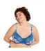 Soutien-gorge à armatures grand maintien multico indigo Emma