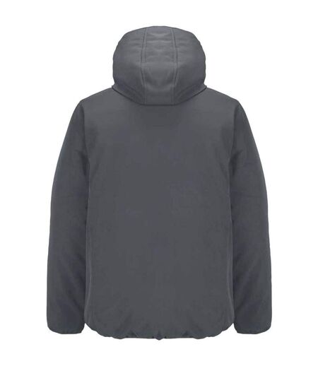Mens Falcon Padded Soft Shell Jacket Charcoal SOLS