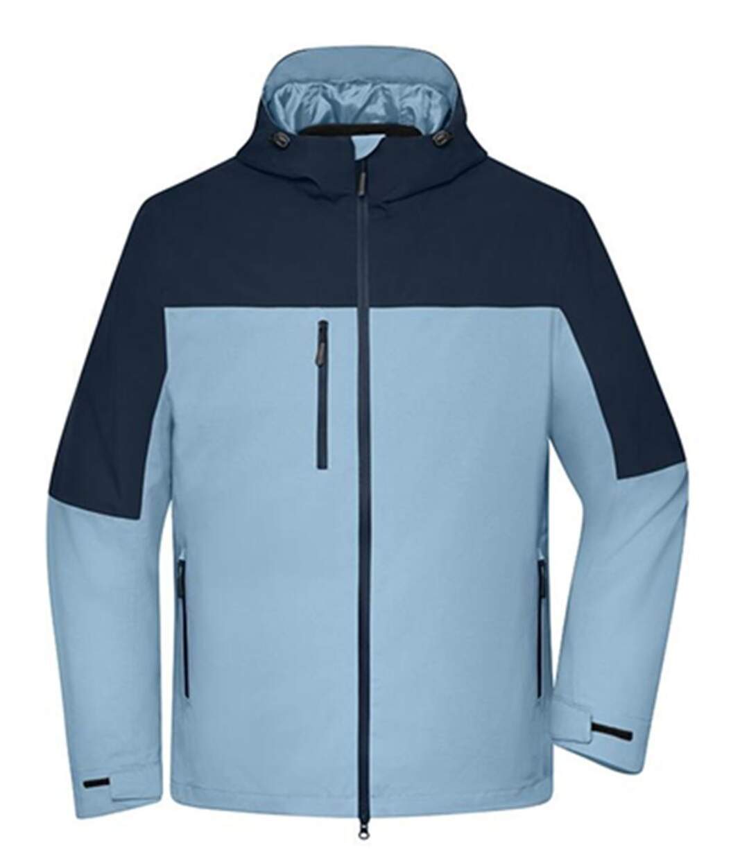 Veste 3 en 1 - Homme - JN1378 - bleu laiteux et bleu marine-1