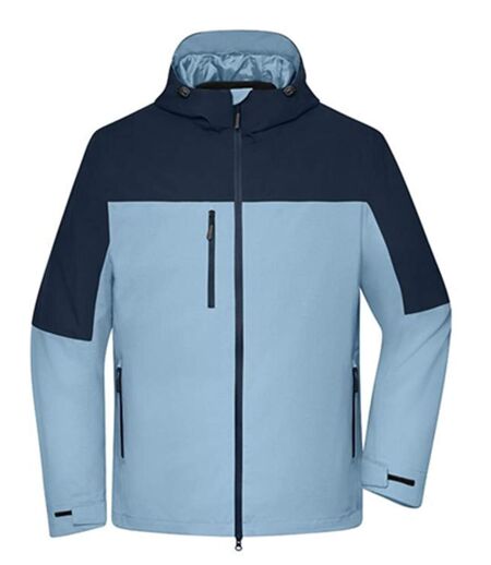 Veste 3 en 1 - Homme - JN1378 - bleu laiteux et bleu marine