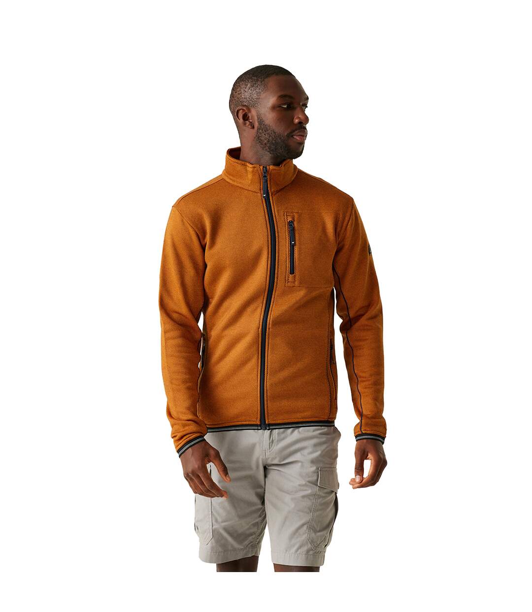 Mens Orsan Full Zip Fleece Jacket Fox Regatta-1