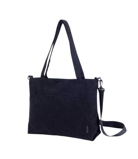 Corduroy Everyday Tote Bag One Size Black Firetrap