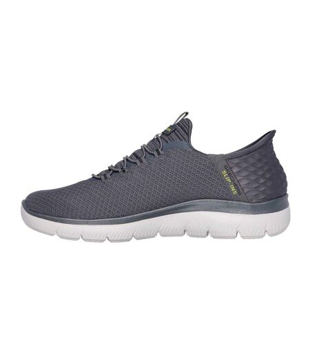 Mens Summits High Range Slip-in Trainers Charcoal Skechers