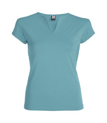 T-shirt belice femme vieux bleu Roly