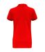 Asquith & Fox Womens/Ladies Short Sleeve Performance Blend Polo Shirt (Red) - UTRW5354