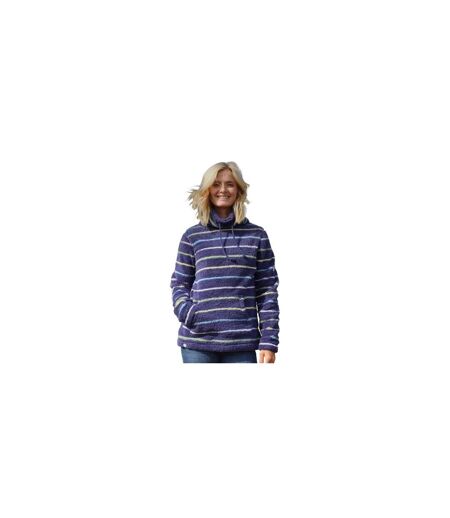 Sweat Motif/style Rayé Femme Vert Lazy Jacks