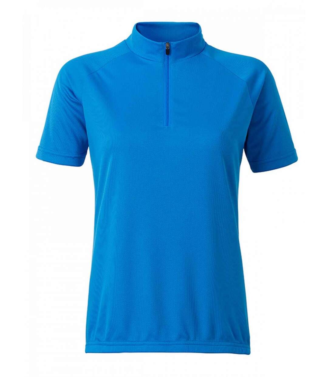 maillot cycliste zippé - FEMME - JN511 - bleu vif-2