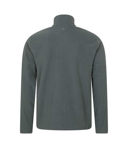 Mens Raso Full Zip Fleece Top Khaki Green Mountain Warehouse