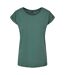 T-shirt Femme Vert Anglais Build Your Brand-1