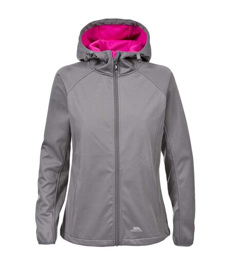 Trespass Womens/Ladies Sisely Waterpoof Softshell Jacket (Storm Gray)