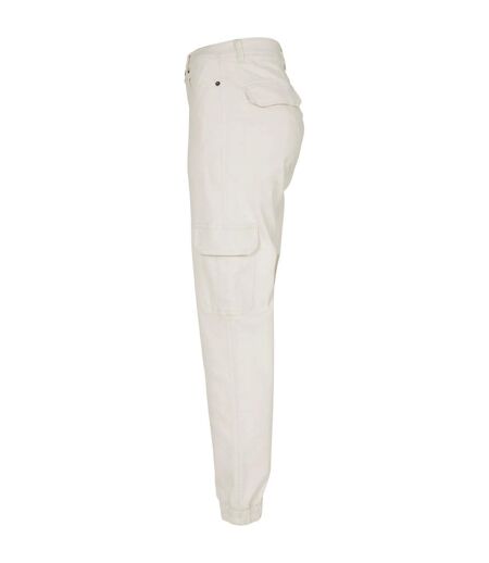 Pantalon À Poches Femme Blanc Cassé Urban Classics