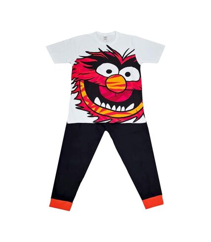 Ensemble de pyjama long homme blanc / rouge / noir The Muppets