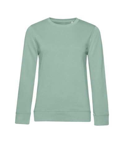 Pull inspire femme vert de gris B&C