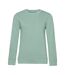 Pull inspire femme vert de gris B&C