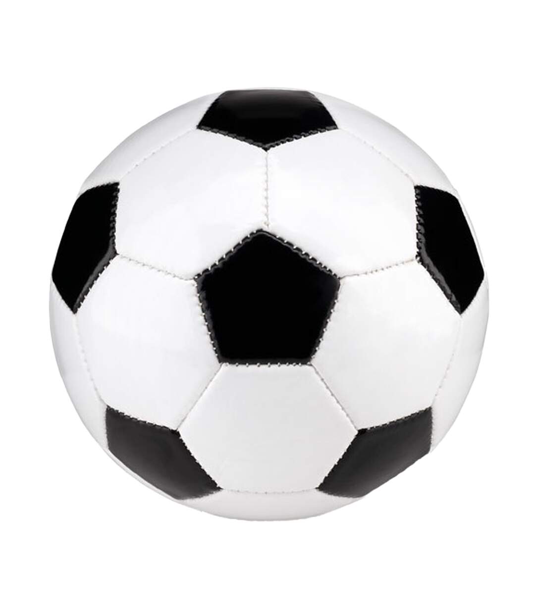Ballon De Foot Mini Soccer Mini Blanc Noir MidOcean-1