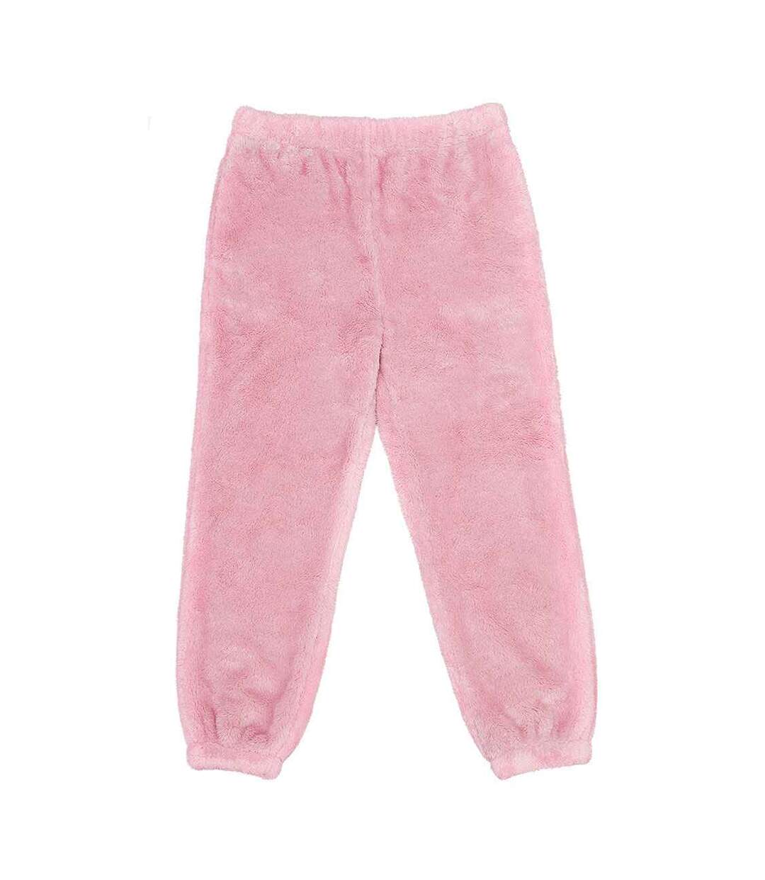 Pantalon de jogging adulte rose pâle Brand Lab-1