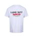 T-shirt Swindon City Homme Blanc Rouge Luke 1977-2