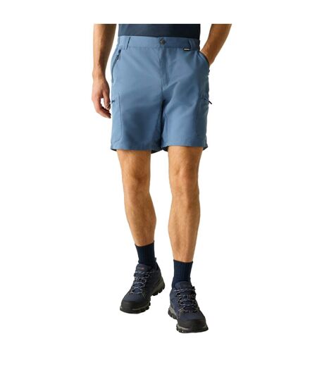 Short Uni À Taille Semi-élastiquée Leesville Homme Bleu De Gris Regatta